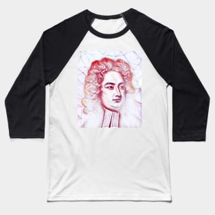 Jonathan Swift Portrait | Jonathan Swift Artwork | Line art Baseball T-Shirt